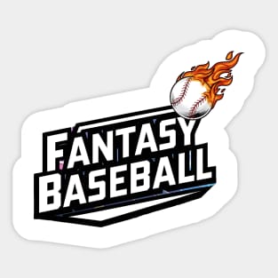 Fantasy Baseball Sticker